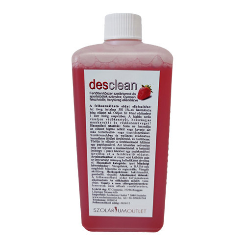 Desclean CITRUS Cleanmaster Plus 250 ml [1:199 szolárium fertőtlenítő koncentrátum]